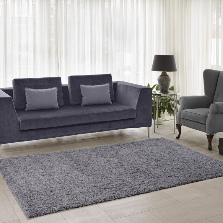 Ammar Solid Colour Area Rug