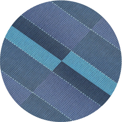 Tapis mauve/bleu à motifs