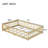 Full Montessori Floor Bed Natural Rubber Wood Fence-290653702-290653700