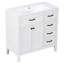 Armoire de salle de bain 36 po avec lavabo et tiroirs 36 po-750863130