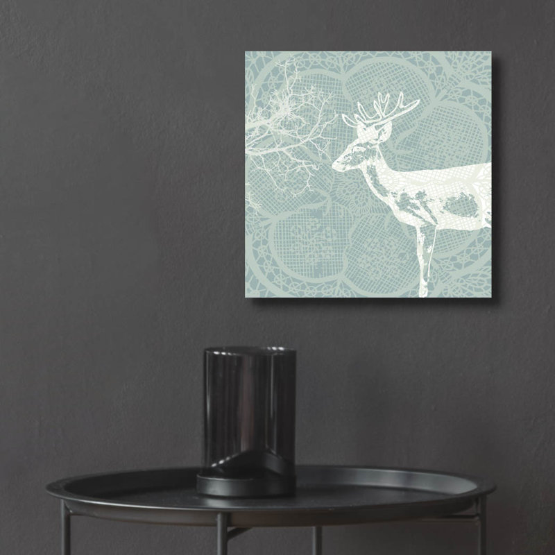 «Into The Woods» par Erin Clark, art mural en verre acrylique, H 12 po x l 12 po x P 0,13 po