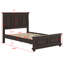 Lit en bois de style champêtre rétro-1183014510-1183014508