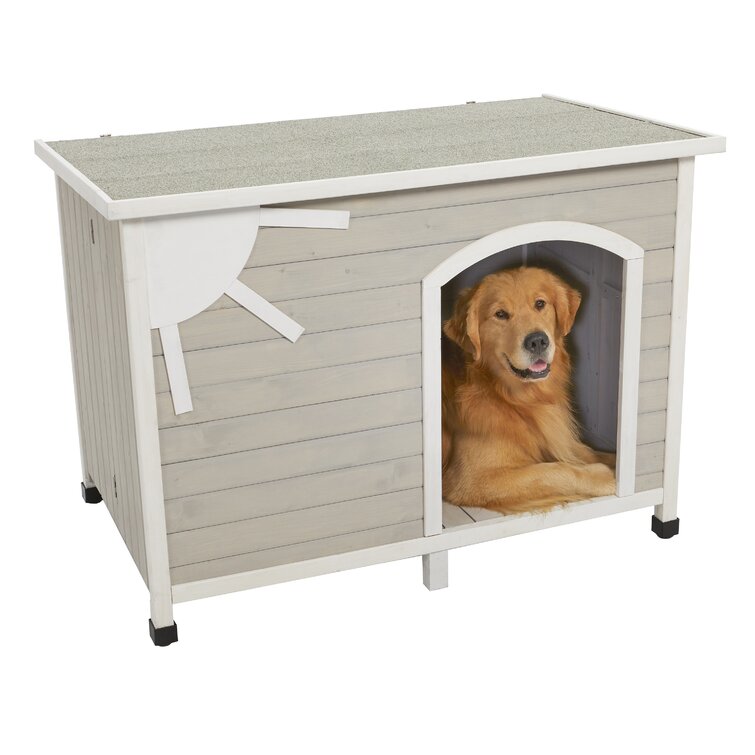 MidWest Homes For Pets Eilio Folding Outdoor Wood Dog House