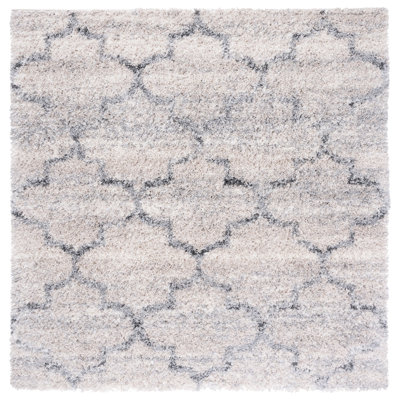 Amarion Geometric Gray/Ivory Area Rug