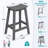 Wood-Look HDPE Bar Stool-2124618069