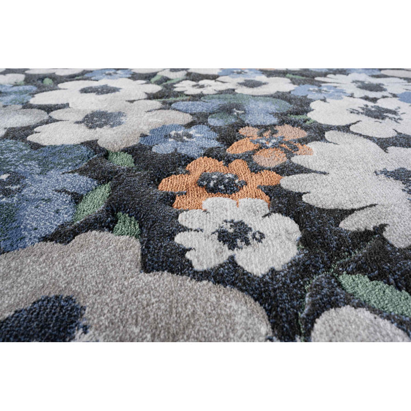 Ayan Floral Area Rug, Rectangle 133 cm x 195 cm