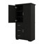 Armoire de rangement haute et spacieuse avec tiroirs et portes-460794650