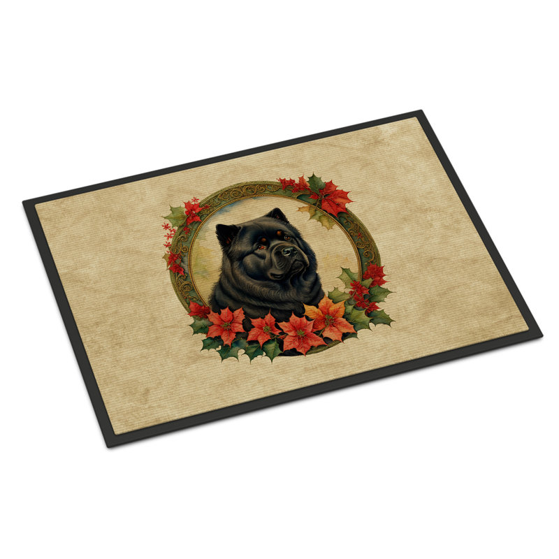 Paillasson Chow Chow_2343, L 18 po x L 27 po