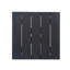 Table d'appoint ELLA SQUARE, noir