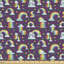 Strathallan Cartoon Clouds Stars Sun Fabric