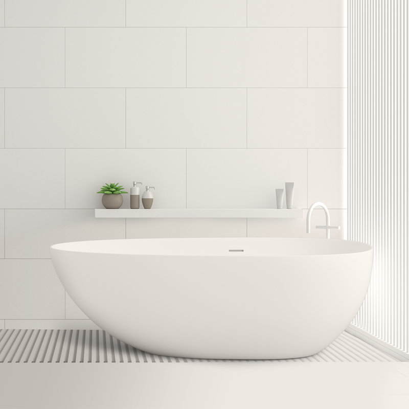 Baignoire de trempage autoportante 59 po. X 31 po.