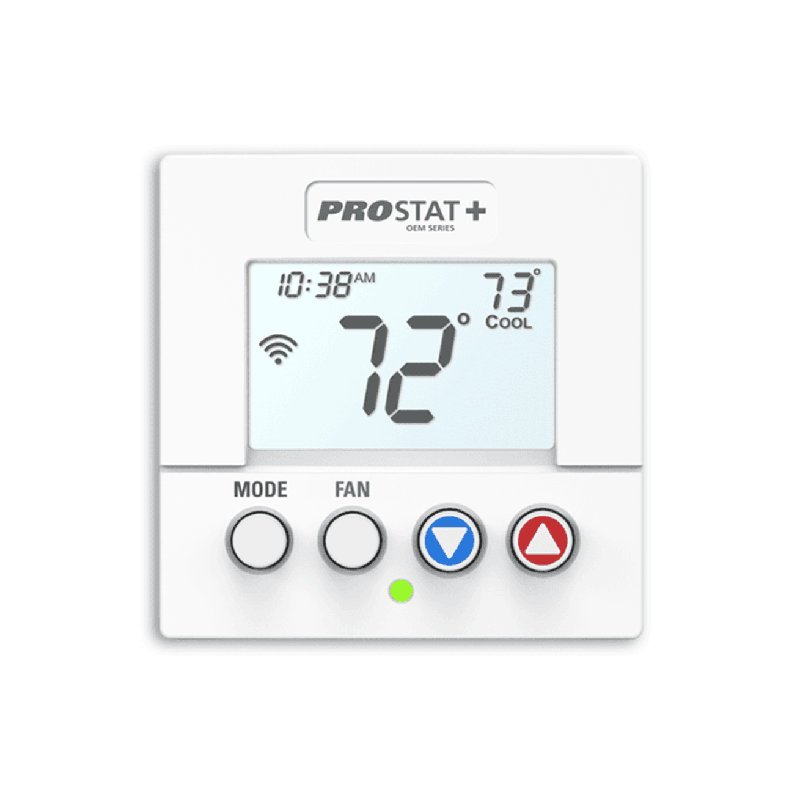 Prostat+ Programmable Thermostat: 2h/2c, 7-day, Wifi