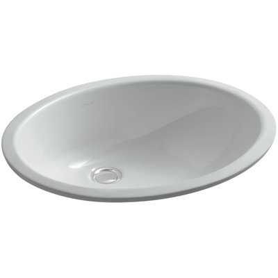 Caxton Ceramic Oval Undermount Bathroom Sink