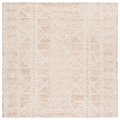 Metro 203 Hand Tufted 80% Wool; 20% Cotton Geometric Shapes Rug