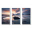 Lever de soleil sur la plage rocheuse IV - art mural plage-901184494-901184482
