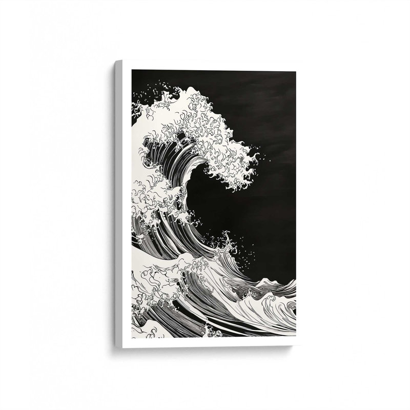 Toile tendue Midnight Tempest, H 12 po x l 8 po, Toile tendue