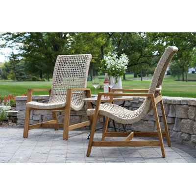 Demetri Teak Outdoor Ottoman