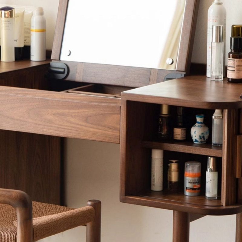 Black Walnut Solid Wood Simple Dresser
