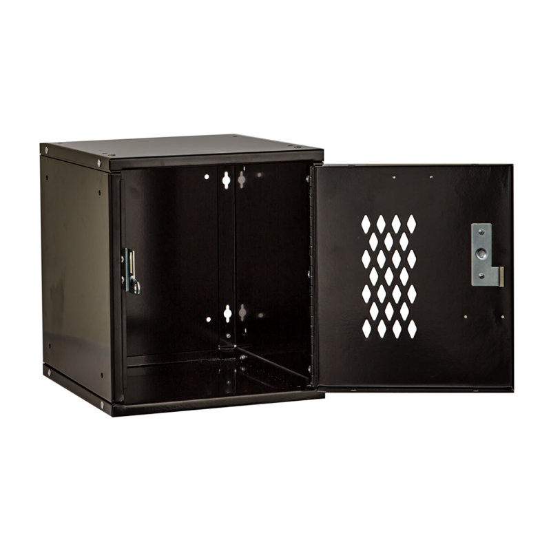 Casier large 1 niveau 1 Cubix, Noir
