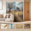 Cloison pliante 4 panneaux Royal Rustic Farmhouse Vintage Barn Country Field-133670940-133670941