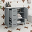 Meuble-lavabo de 36 po avec lavabo, meuble-lavabo à 2 tiroirs, comptoir intégré avec comptoir intégré, fermeture en douceur-730019091