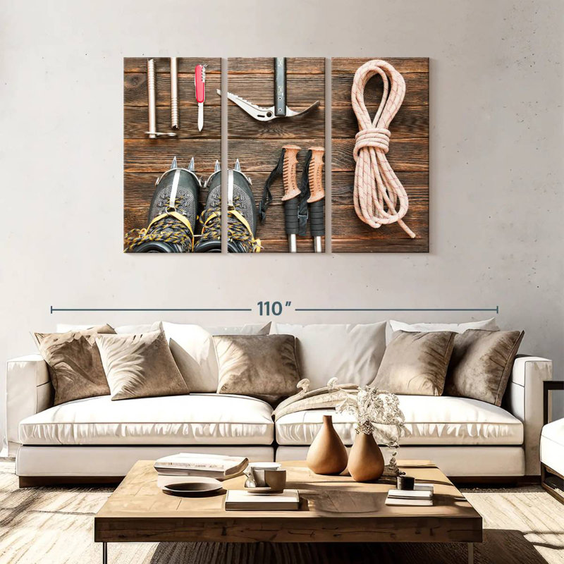 Sireci Ice Climbing Essentials, 48" H x 74" W
