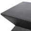 Table d'appoint en béton légère d'extérieur - Style géométrique moderne, cuivre, 15,7 po x 15,7 po x 20,08 po, facile à déplacer et couleur cuivre, utilisation, l 15,7 po x P 15,7 po H 20,08 po, attrayante