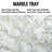 Guein Oval Natural Marble Tray-1783356878