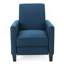 Fauteuil inclinable manuel en lin-1572612964