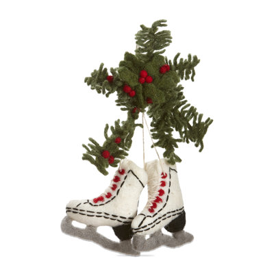 Ornement patins à glace