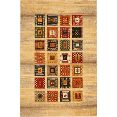 Wool Geometric Area Rug