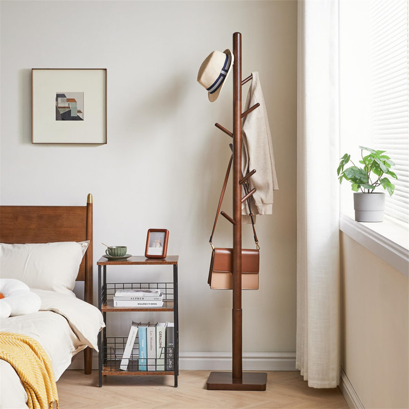 Anbal Coat Rack, Brown