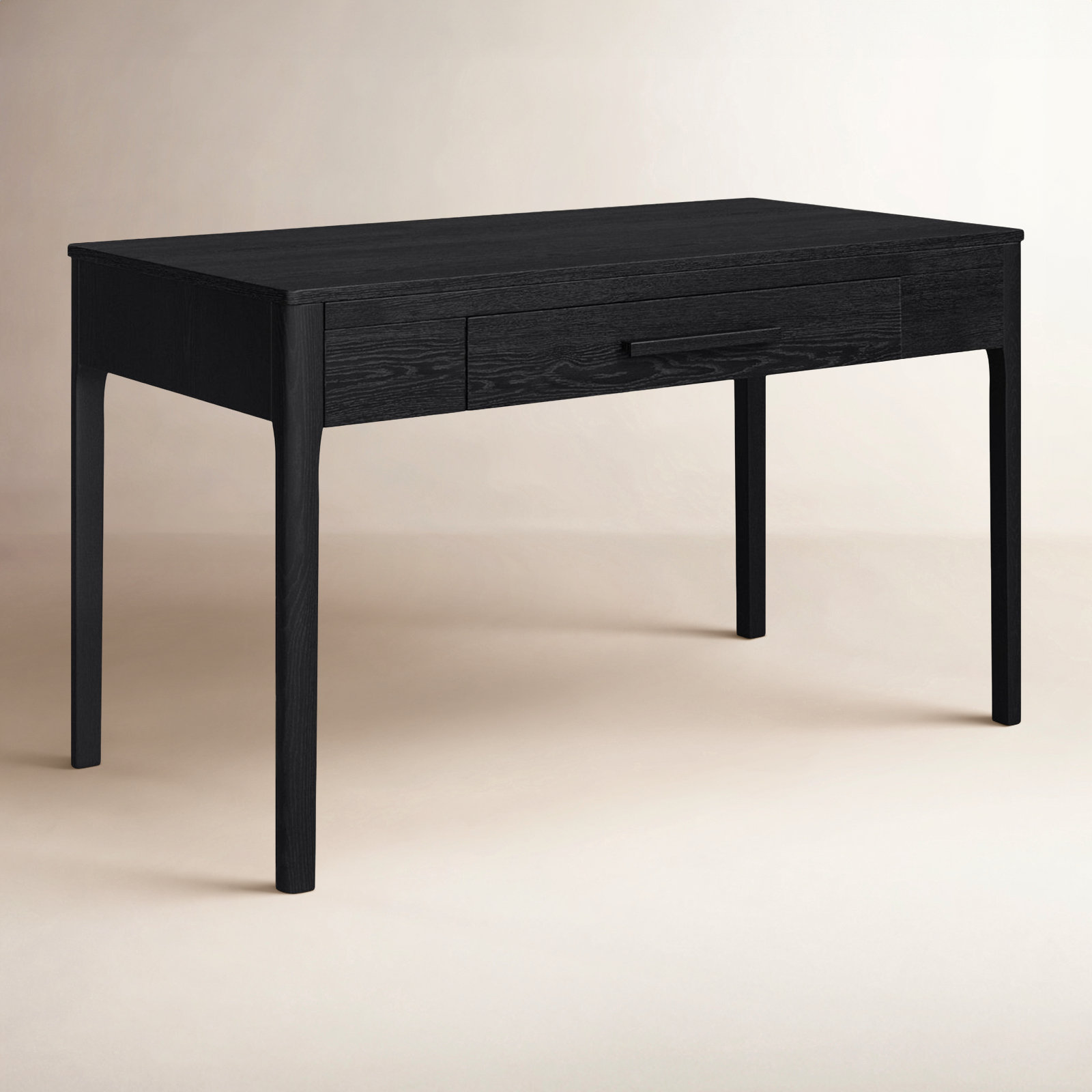 Godina 48" Pine Writing Desk, Black
