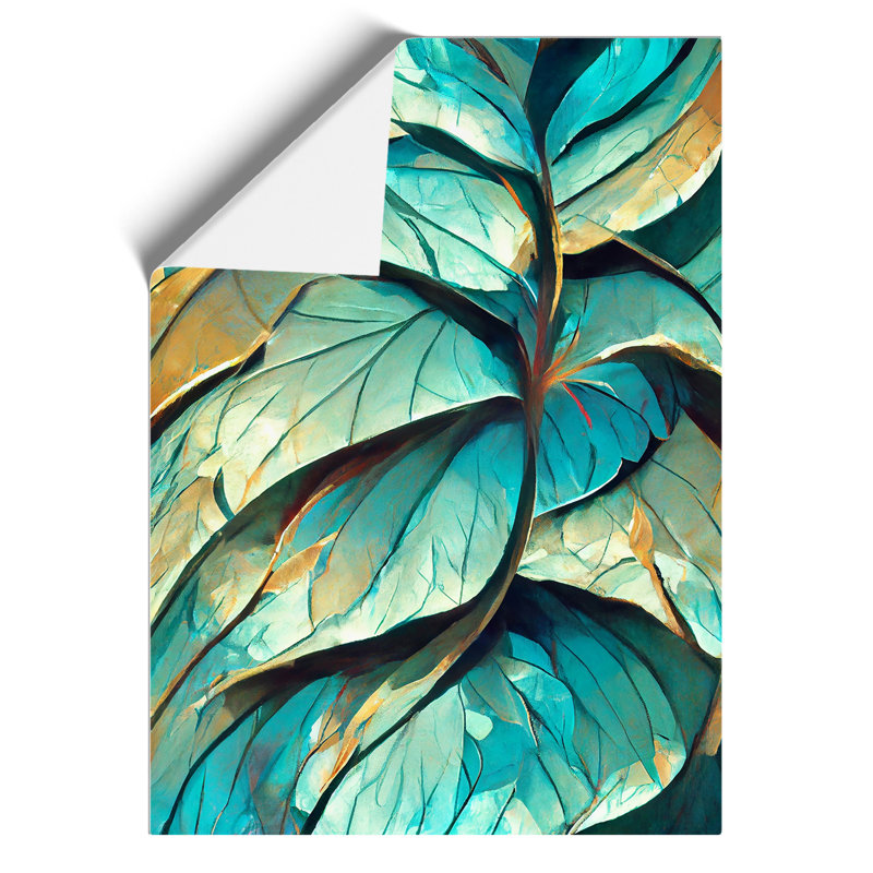 Abstract Leaf No.2 - Wall Art, Paper, 59.4cm H x 42cm W, No Matte