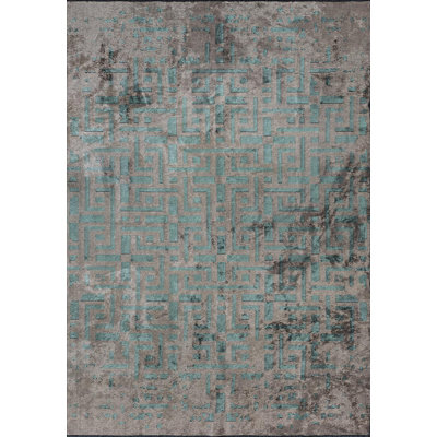 Rapture Geometric Shapes Area Rug