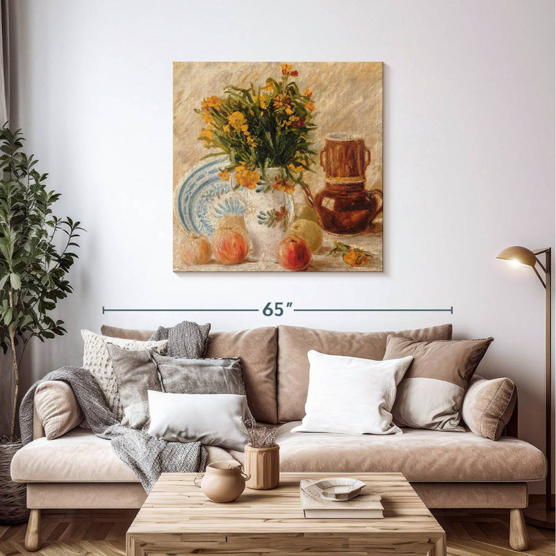 Yarlin nature morte aux pommes, H 39 po x l 39 po