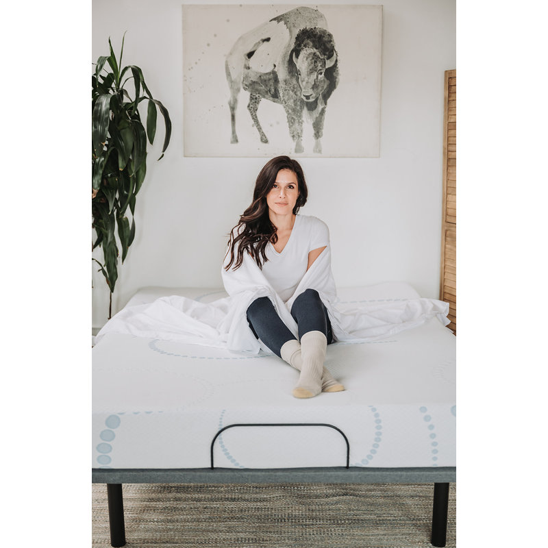 Omne Sleep 4-Piece White Microplush And Bamboo Queen Hypoallergenic Sheet Set, Queen Sheet Set, White