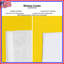 Rideaux de fenêtre à fond jaune uni, voilages et voilages de couleur unie - 1 panneau-122817811-122817821