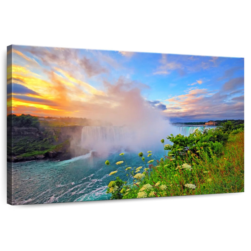 Alvord Niagara Falls At Sunrise, 20'' H x 30'' W