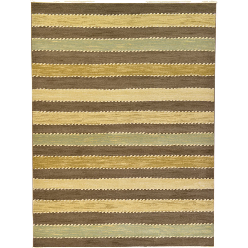 Vassar Striped Indoor Rug, Square 8'