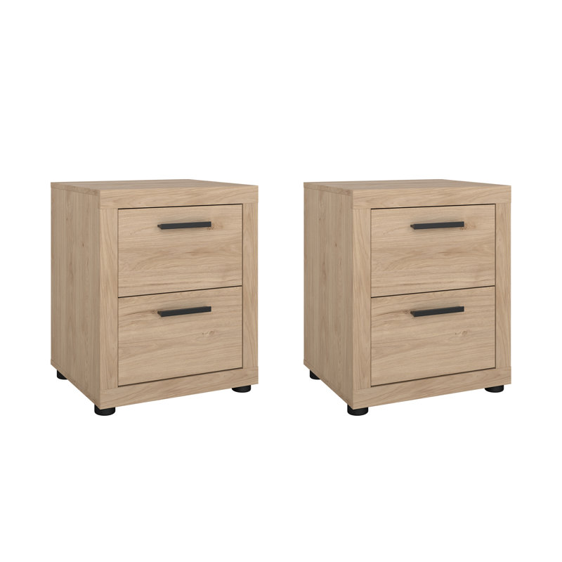 Rorry 2 Drawer Nightstand - Set Of 2