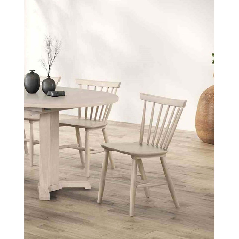 Chaise de salle à manger 2 pièces, Chêne blanc