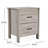 Akshata 19.15'' W Particle Board / Chipboard Nightstand-68599-36246842