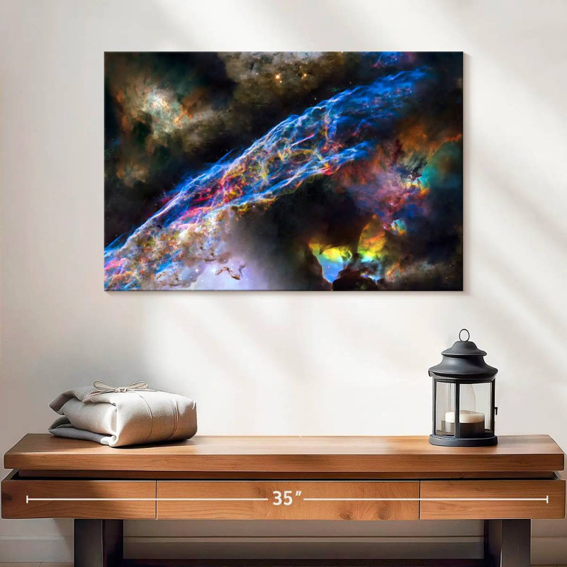 Oberle Glowing Veil Nebula, 16" H x 24" W