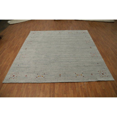 Tribal Gabbeh Style Square Oriental Area Rug 10x10
