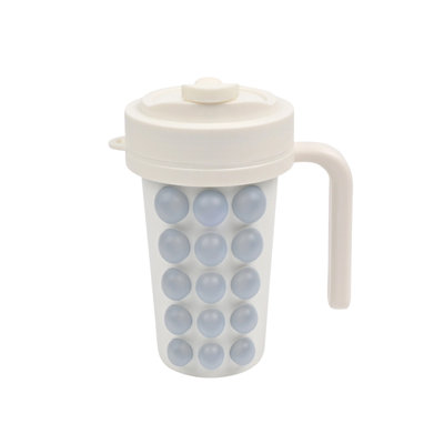 Bouteille d'eau, plateau de glaçons en silicone de qualité alimentaire, plateau de voyage et tasse d'eau