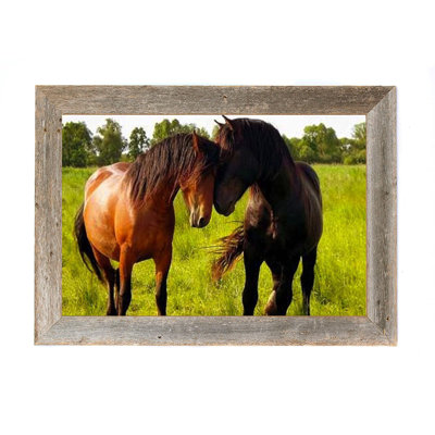 Weathered Gray Wood Matte Picture Frame