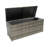 Grey Outdoor Cushion Storage Box - 113 Gallon. Spacious For Patio, Deck. Removable Water Liner, Rust Frame. Easy To Carry Gallon Porch Chest. With Lid. Lightweight , Interior. For