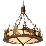 Rustic Lodge 4 - Light Pendant