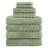 Abeer Luxury Turkish Cotton Towel Set - Soft, Absorbent, and Durable - Ideal for Bathroom, Spa, and Everyday Use - Set of 8-337792289